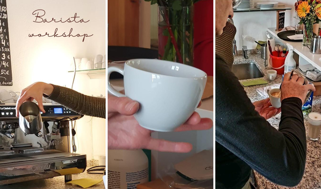 Barista Workshop im Waschhäusl Pöcking